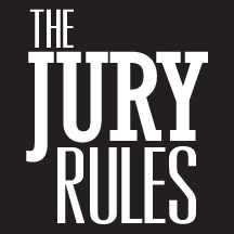 The Jury Rules logo